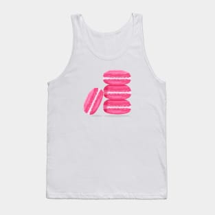 Pink macaron cakes Tank Top